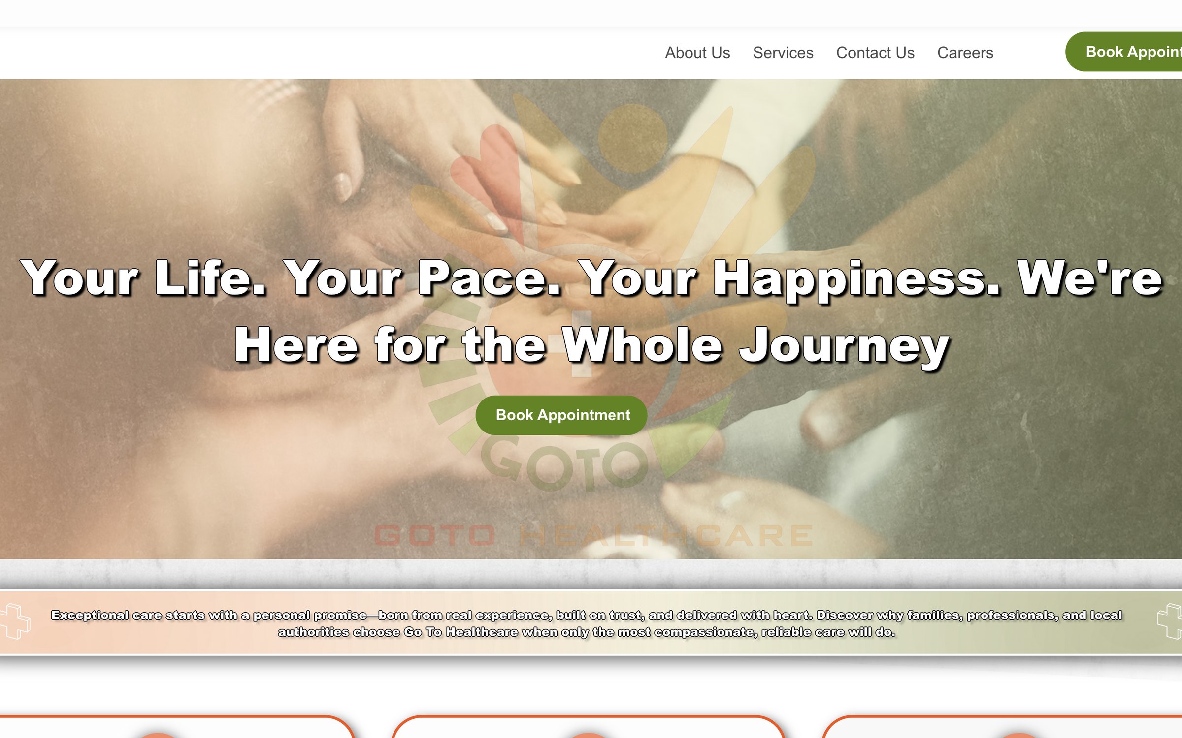 Before — no clear value proposition
