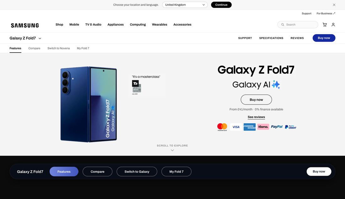 Case study screenshot
