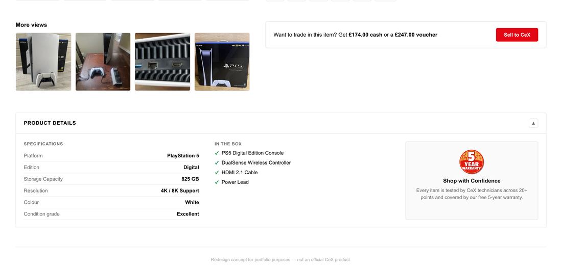 Case study screenshot