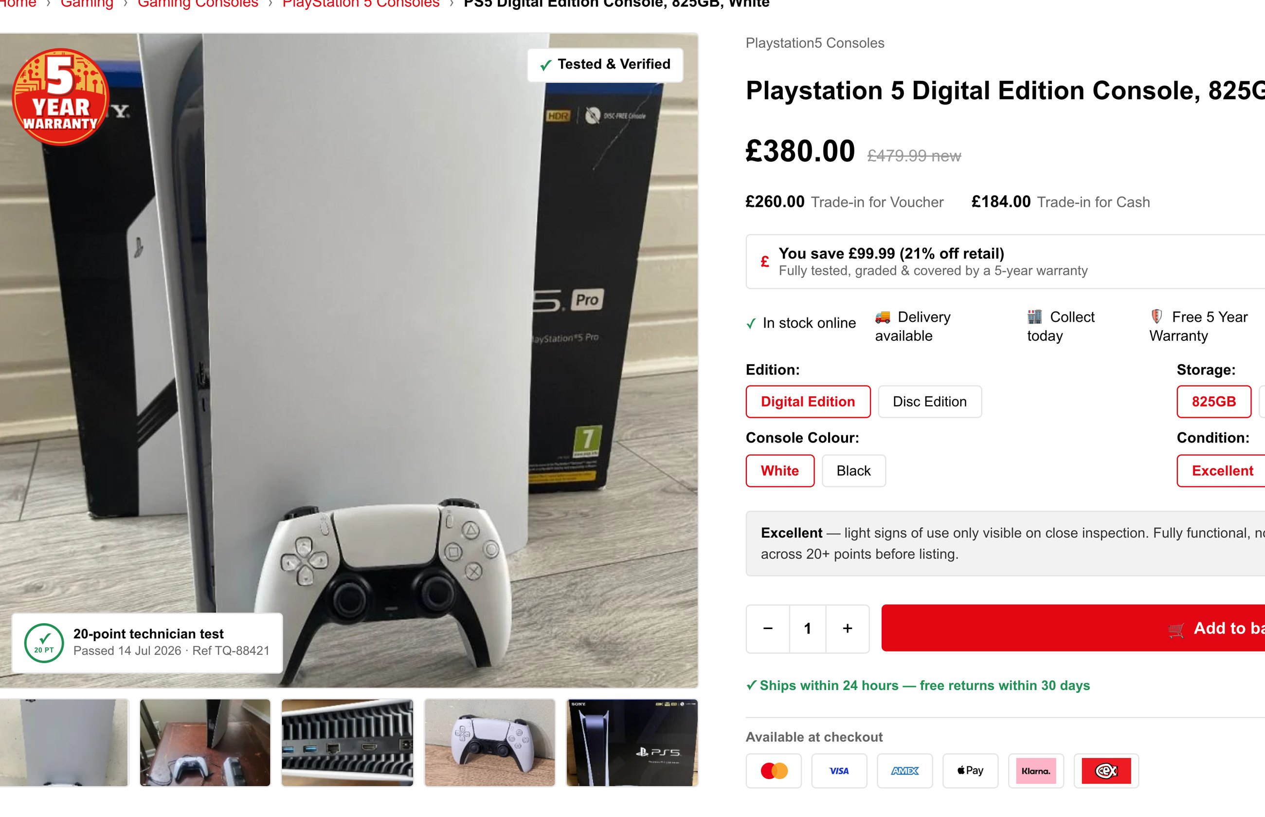 CeX case study screenshot